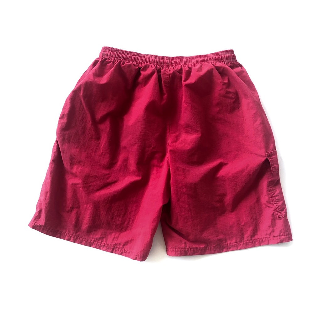 M Lifeguard Shorts Swim Trunks Red M Men’s lined - Picture 5 of 6
